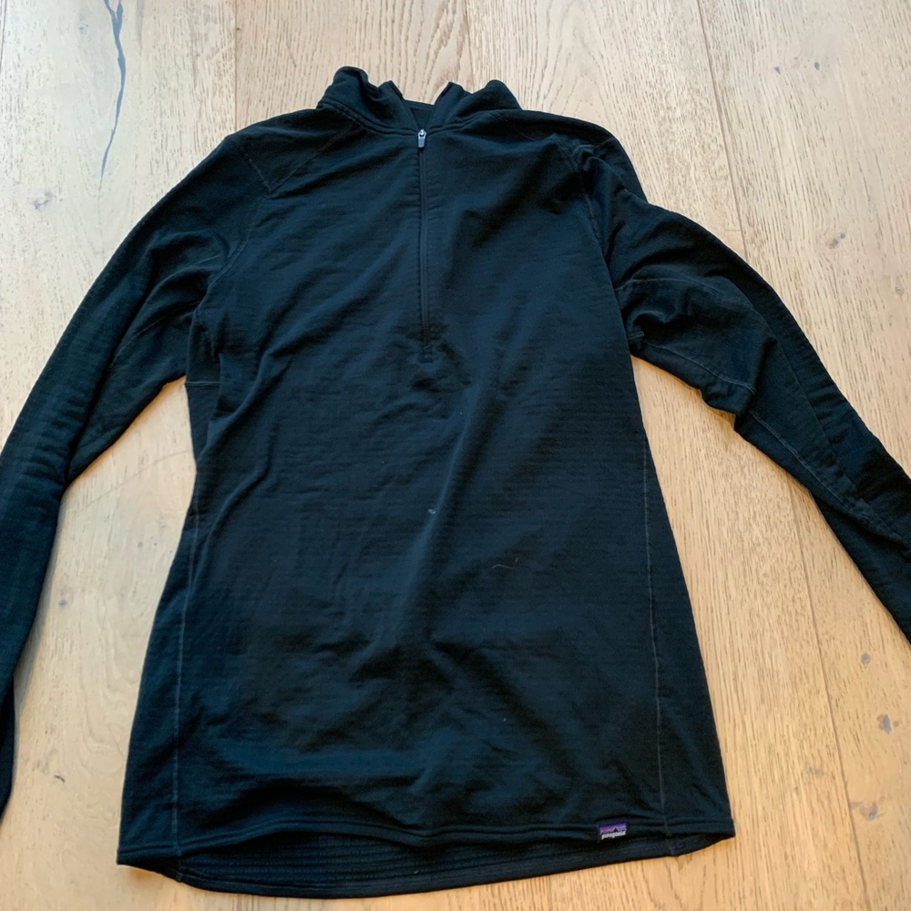 Patagonia Capilene half zip base layer men US Small